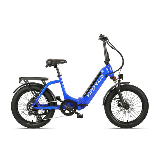 Troxus Lynx Folding Vivid Blue 20" E-Bike