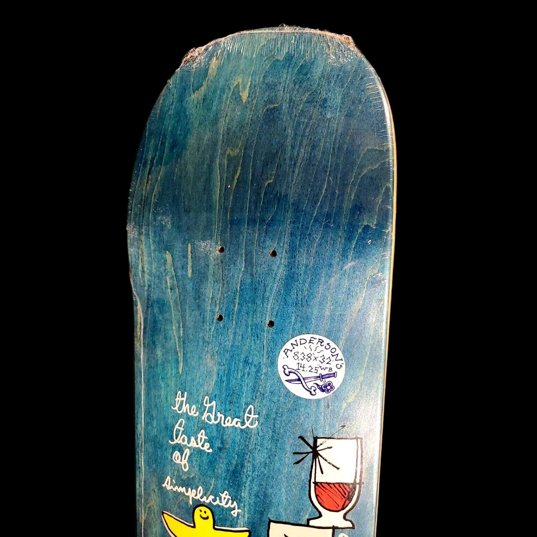 Krooked Skateboards Mike Anderson Simplicity Deck 8.38" BIKEFACTORY Hawaii