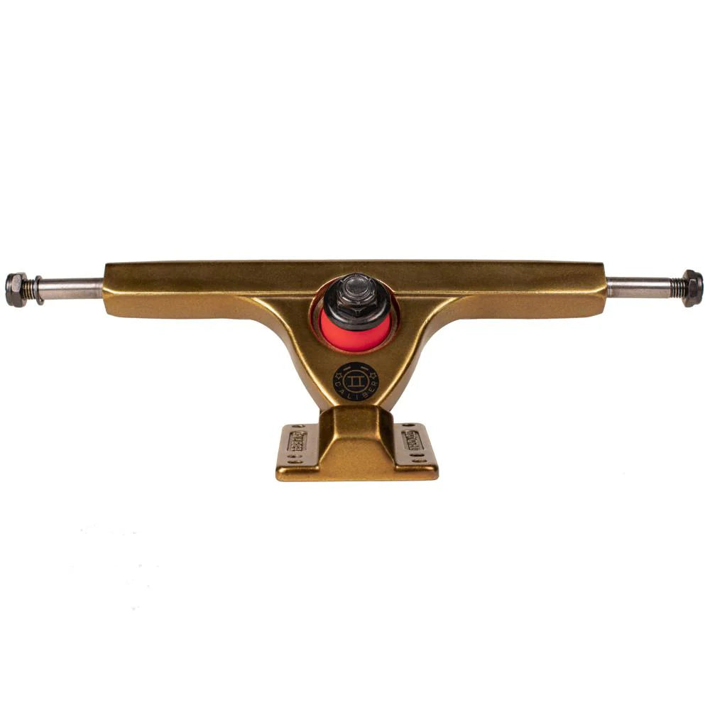 Caliber II 184mm 50° Gangster Gold Truck w/ Venom Plug Bushings