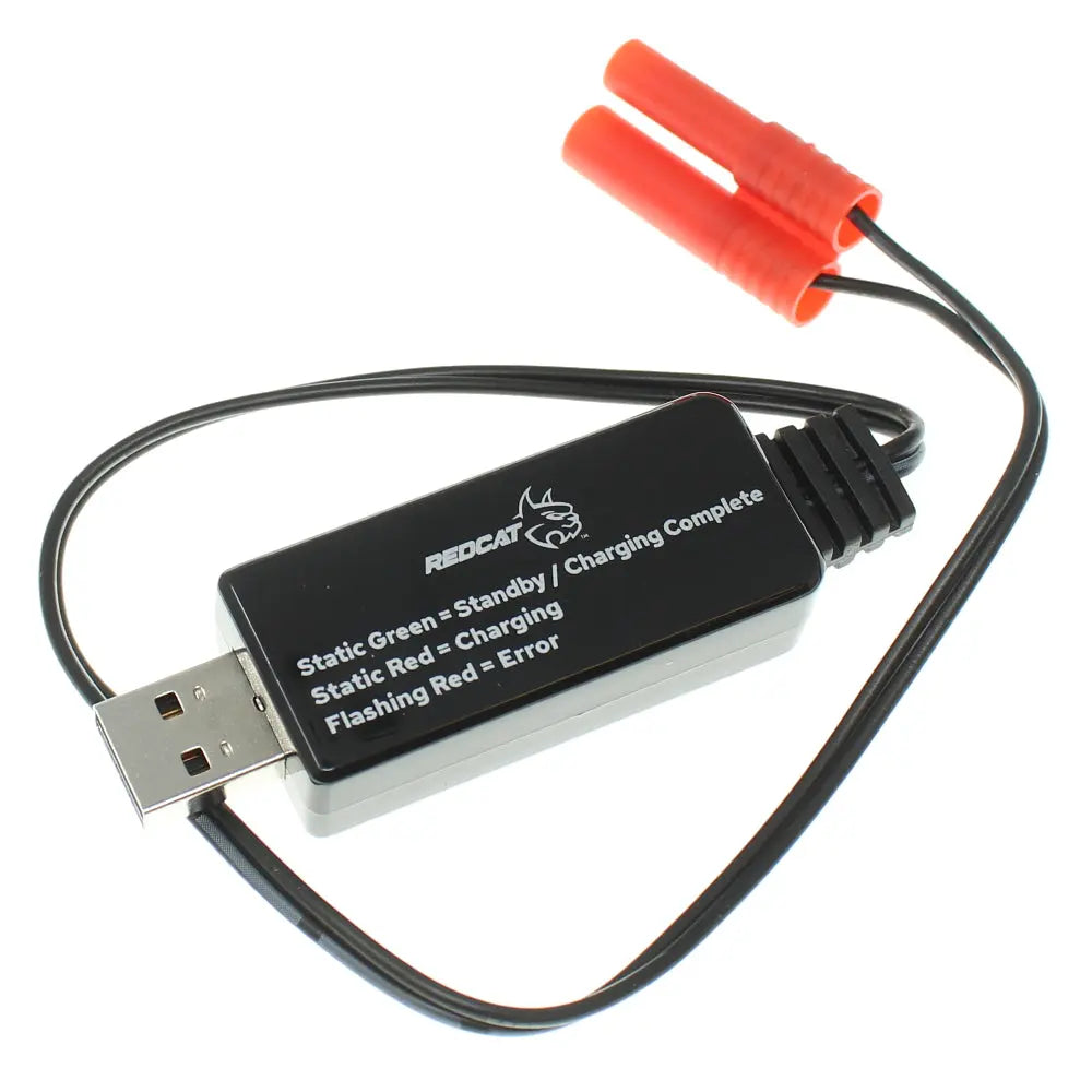 Redcat Racing USB Ni-MH Charger(600ma)(1pc) BIKEFACTORY Hawaii