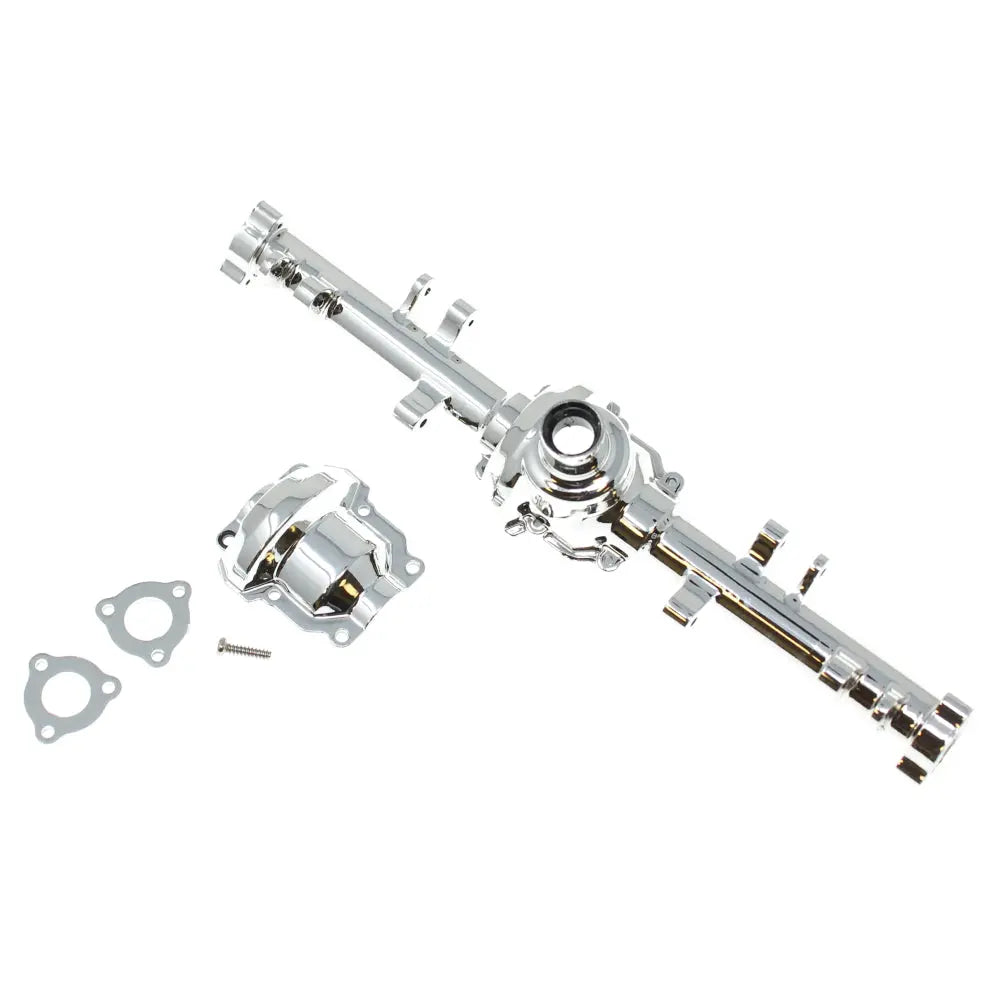 Redcat Racing Chrome Rear Axle Housing W/ Diff Cover (1set) BIKEFACTORY Hawaii
