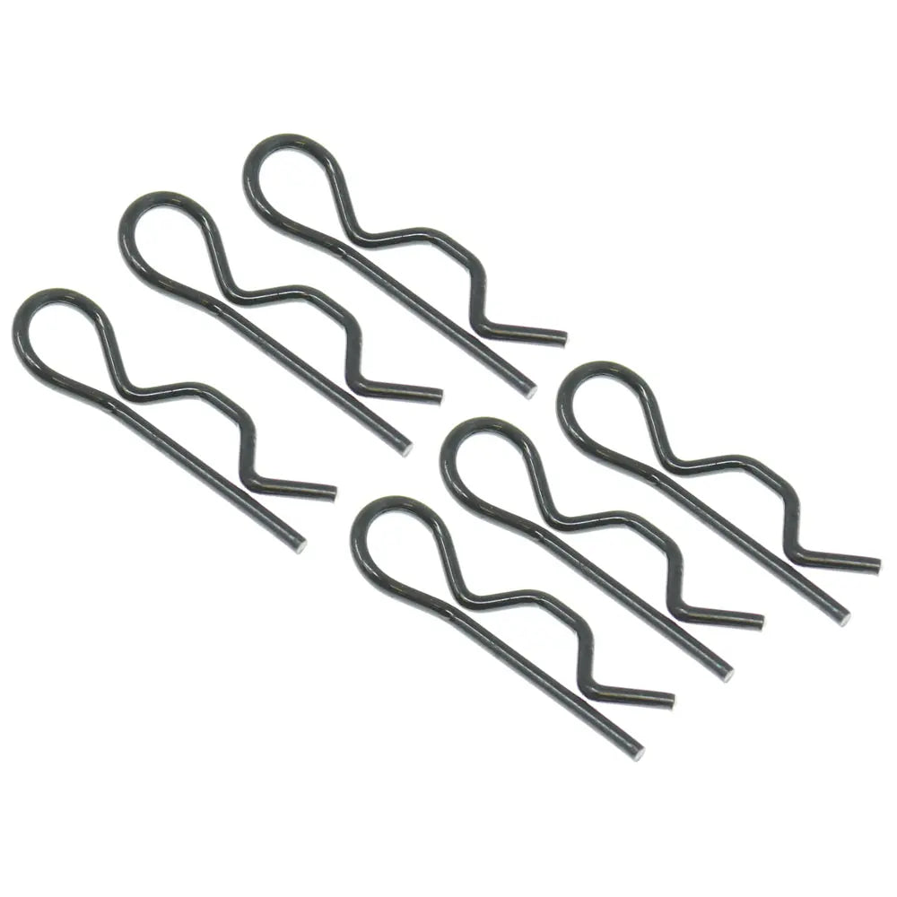 Redcat Racing Black Body Clip (6pcs) RER13469 BIKEFACTORY Hawaii
