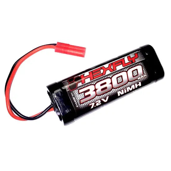Redcat Racing Hexfly 6 cell 7.2V 3800mAh NiMH Battery(Banana Connector)(1pc) BIKEFACTORY Hawaii