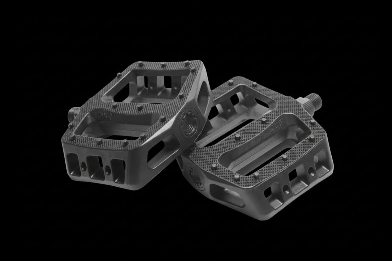 Cult BMX Dak Nylon Pedals 9/16" - Black Cult Bikes