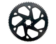 Burromax Sprocket, 72T Aluminum 7075 Aluminum, Black Anodized (Part #10260) Fits TT1600R, HRH, HRS, XRA, XRB