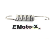 EMoto-X Racing Silver Polish Titanium Kickstand Spring Eride Pro-Silver