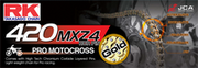 GB420MXZ4 DRIVE CHAIN GOLD 420 X 134
