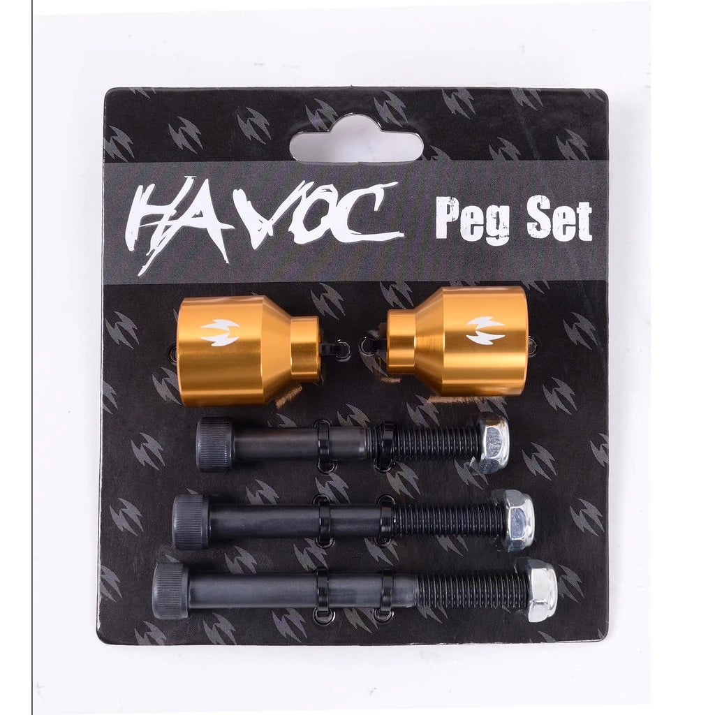 Havoc Scooter Peg Set - Gold
