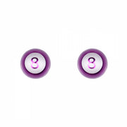 Trik Topz 8-Ball Purple Valve Caps
