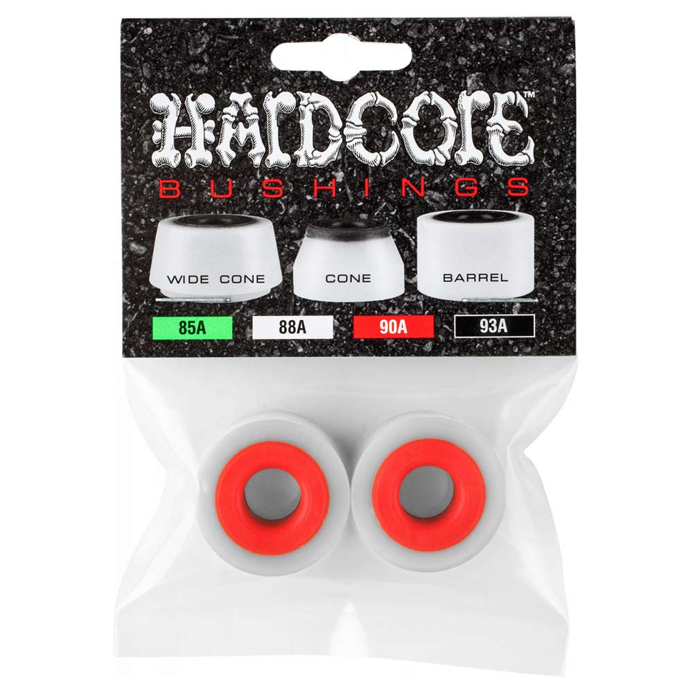 Hardcore Bushings Barrel Bushing 88A - White (2 Bushings - 1 Truck)