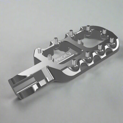 Prickly Raw/Silver Pins Foot Pegs for Surron/ERP