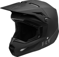 Fly Racing Kinetic Lite Helmet Solid Matte Black - Small