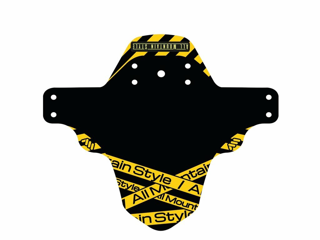 All Mountain Style Mud Guard - Toxic