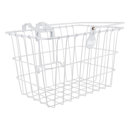 Wald USA #3133 Q/R Front Basket 14"x9"x9" White