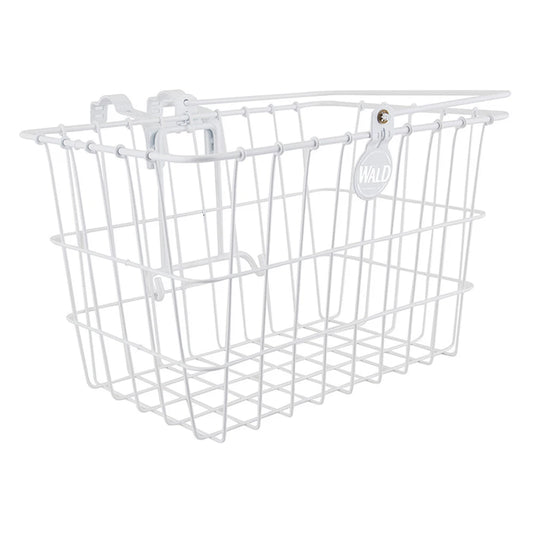 Wald USA #3133 Q/R Front Basket 14"x9"x9" White