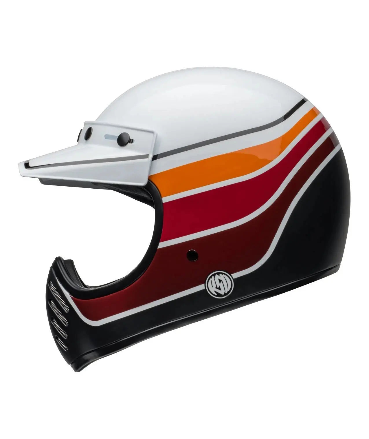 Bell Moto 3 Full Face Helmet RSD Medium Bell