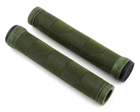 Animal Bikes Edwin De La Rosa Flangeless Grips Army Green