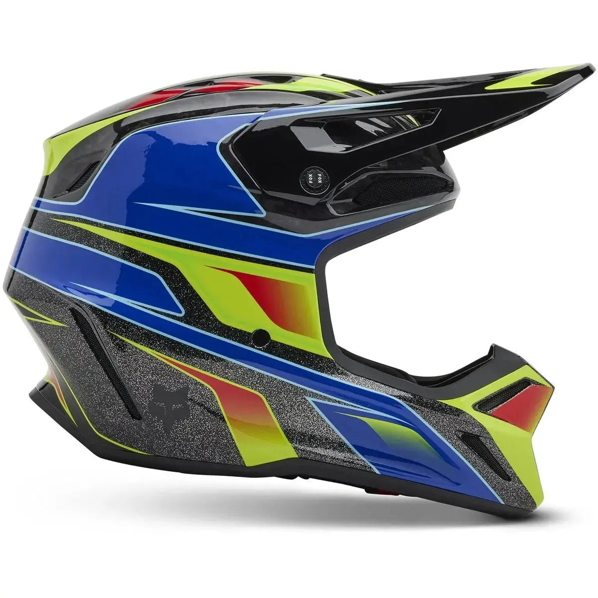 Fox Racing V3 RS Acric Multi Color Helmet X-Large Fox Racing