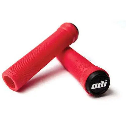 ODI Longneck Soft Flangeless Grips Red 135mm BIKEFACTORY Hawaii