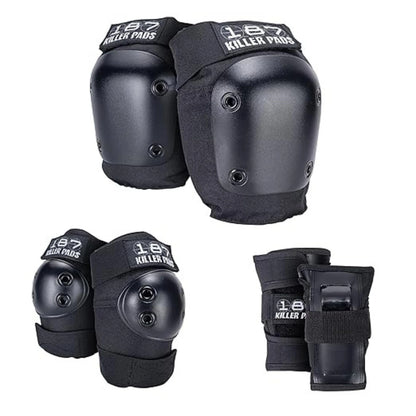 187 Six Pack Pads Small/Medium Black