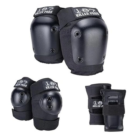 187 Six Pack Pads Small/Medium Black