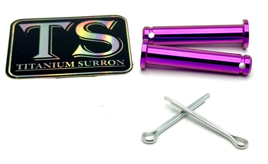 Titanium Surron Foot Peg Pins - Surron, Talaria, Segway, 79 Bike, Rerode, E-Ride Pro Purple