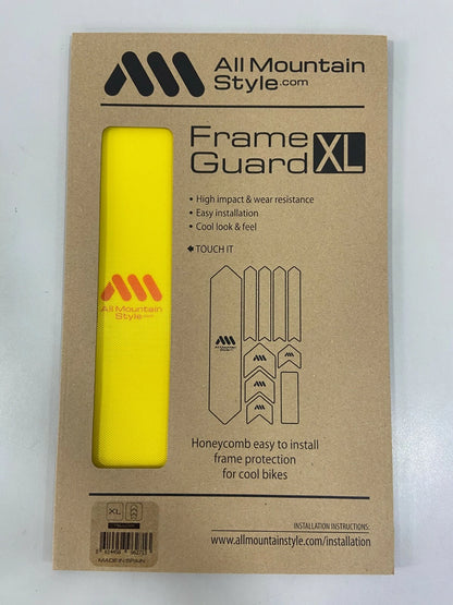 All Mountain Style Honeycomb Frame Guard XL Yellow