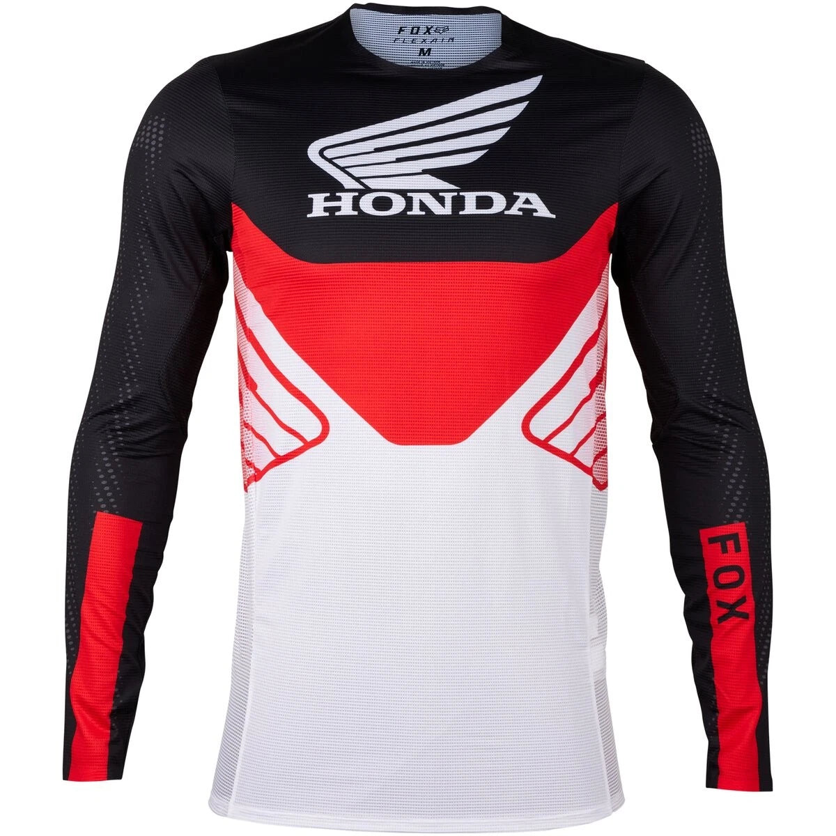Fox Racing Flexair Honda Jersey - Black/White, Large
