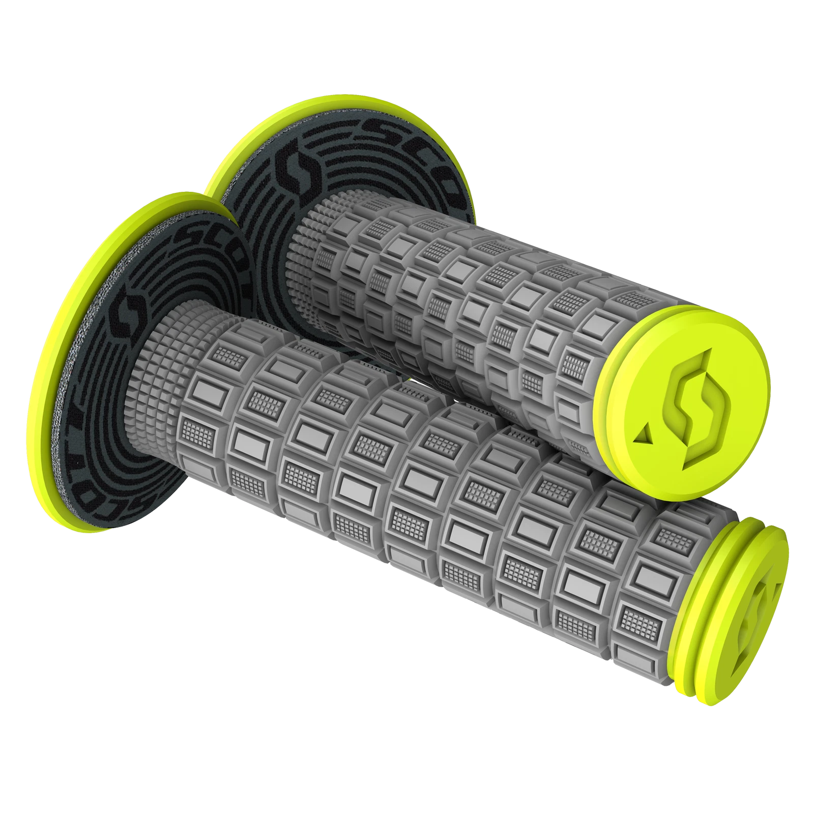 Scott Mellow Grip Grey/ Flo Yellow WPS