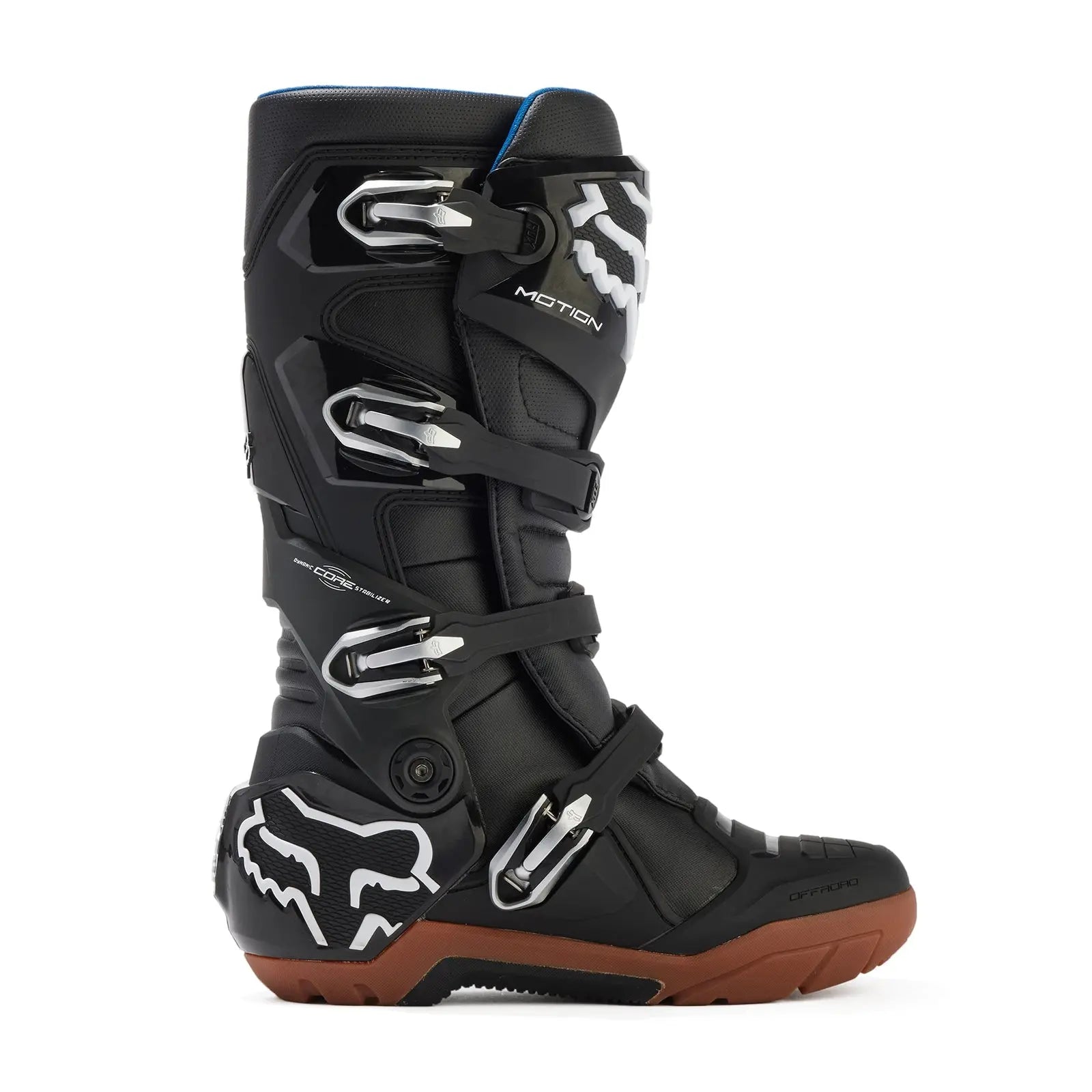 Fox Racing Motion X Off Road Boots Black/Gum Fox Racing