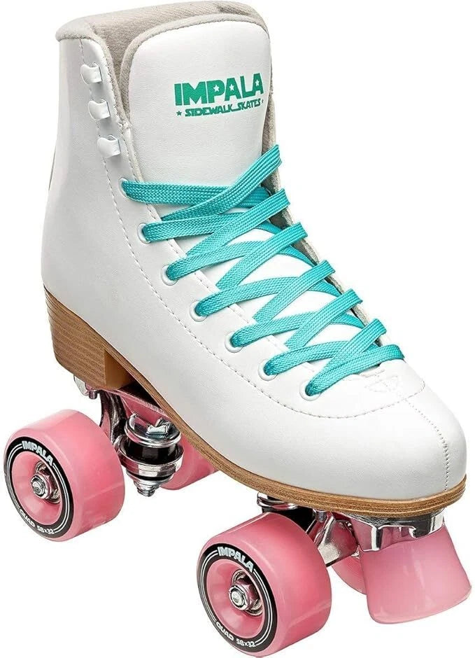 Impala Quad Roller Skate Size 6 White