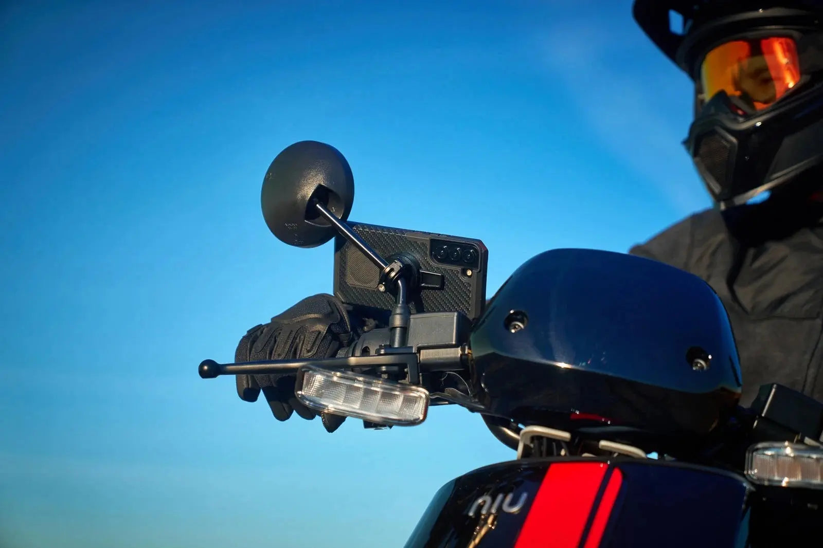 Rokform Black Small Bar / Mirror / E-bike Mount BIKEFACTORY Hawaii