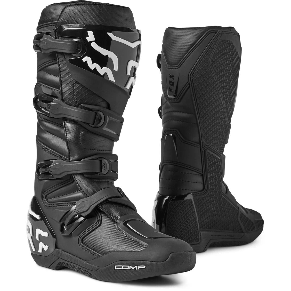 Fox Racing Comp Boots 12 Black