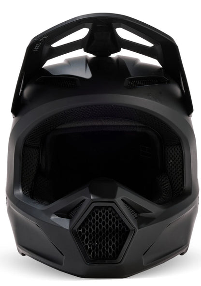 Fox Racing V1 Solid Helmet - Matte Black, XL