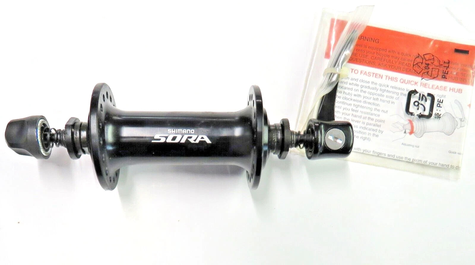 Shimano Sora 3500 32h Front Hub Black BIKEFACTORY HAWAII