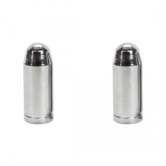 Trik Topz Bullet Chrome Valve Caps (1pr)