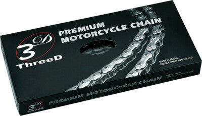 EK Chain 520 MXR 3D Premium Chain - Chrome/Nickel
