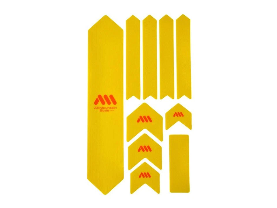 All Mountain Style Honeycomb Frame Guard XL Yellow All Mountain Style