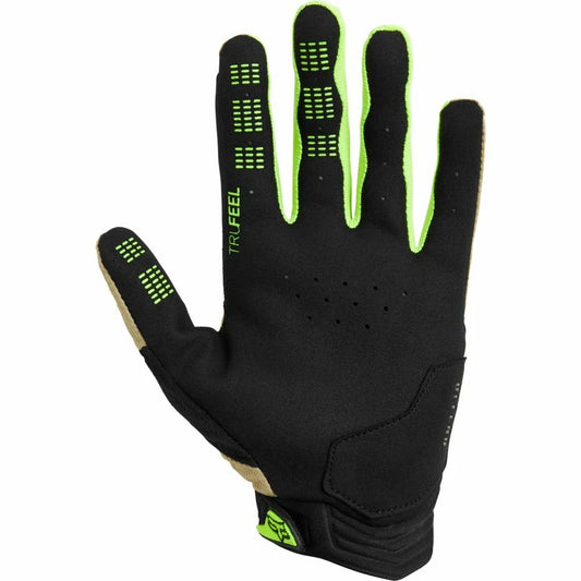 Fox Racing Defend Gloves - Stone, Full Finger, Men's, Medium
