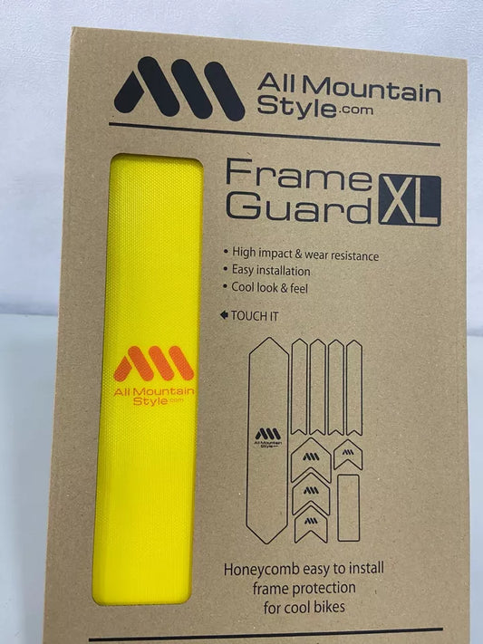 All Mountain Style Honeycomb Frame Guard XL Yellow