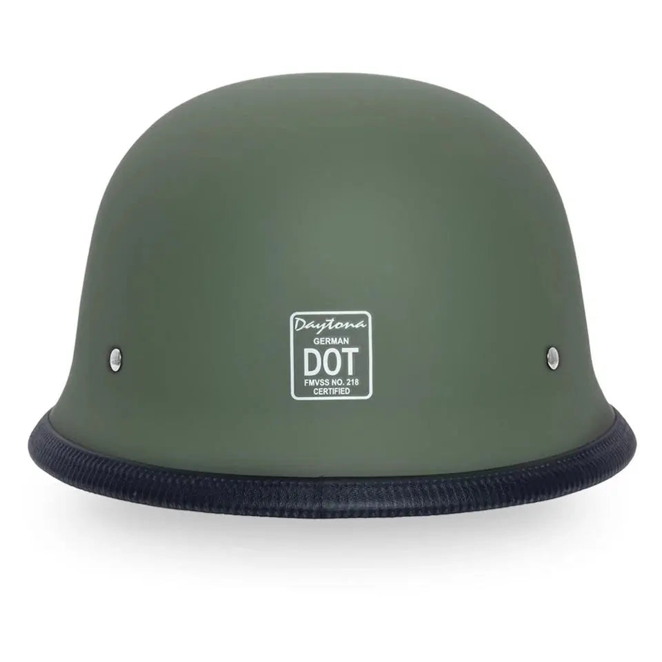Daytona Helmets D.O.T. German Military Green Large Daytona Helmets