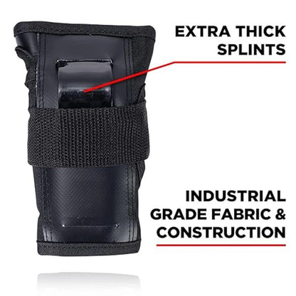 187 Six Pack Pads Small/Medium Black