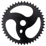 S&M Chain Saw BMX sprocket chainwheel 44T BLACK BIKEFACTORY HAWAII