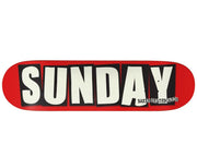 Sunday Bikes x Baker Skateboards 8.25" Deck Sunday Bikes
