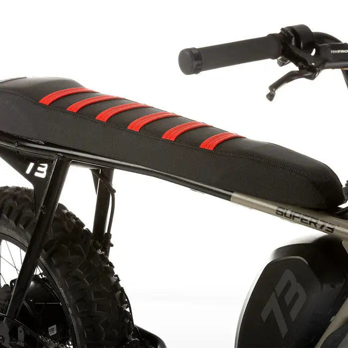 Thrill Seekers Black / Red SUPER73 R/S Series Seat Cover Thrill Seekers