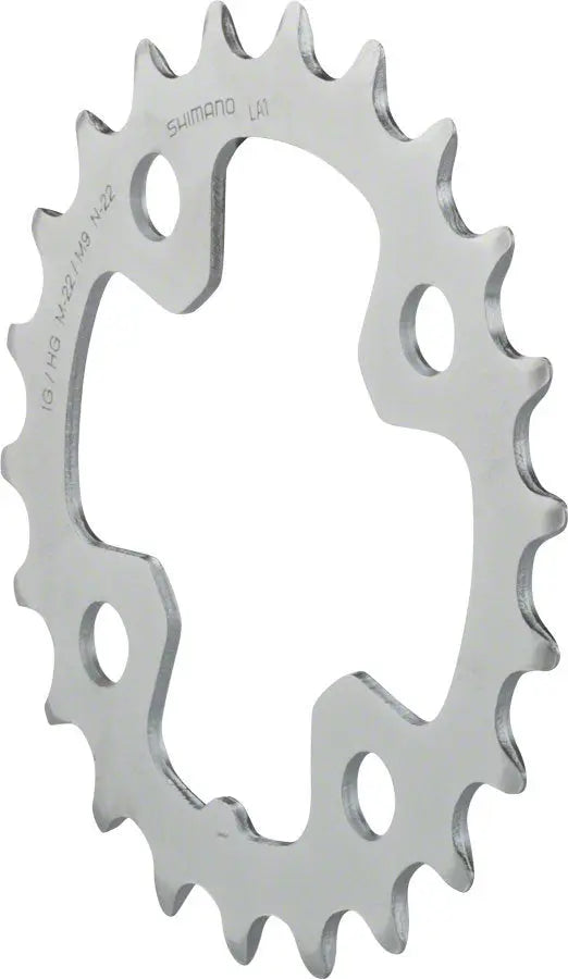 Shimano Deore M510 22t 4x64mm Chainring Silver BIKEFACTORY Hawaii