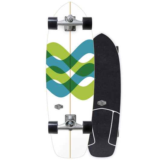 Triton by Carver CX Raw 31" Signal Surfskate Complete (2021)