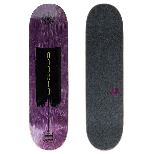 Madrid Battle Flag Street Skateboard Deck 8" Madrid