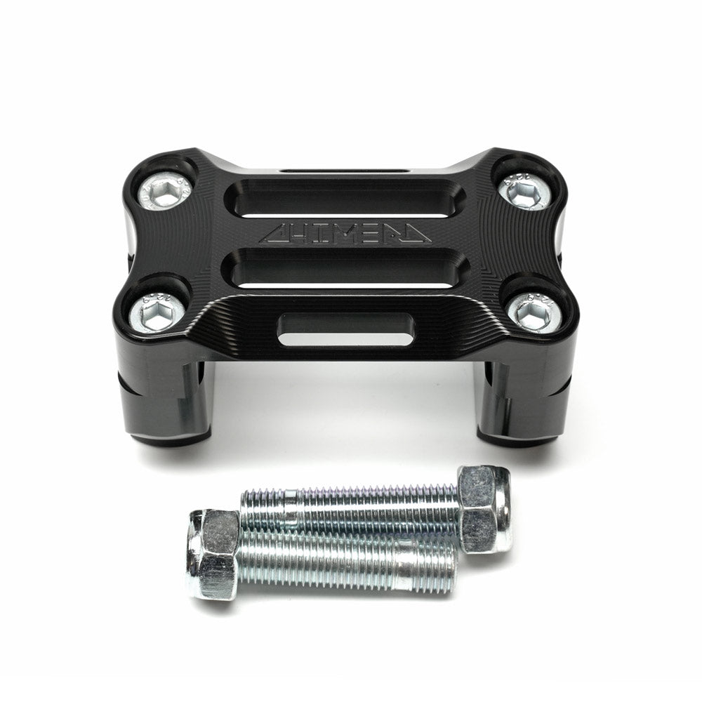 Chimera Complete Handlebar Riser Clamp 7/8" - Black - Burromax 1600