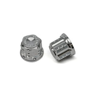 Chimera "Jimmy's Nut" Axle Nuts - S73 Z1 S1 ZX S2 Front - Raw